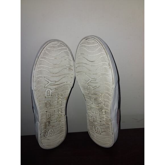 Sperry Women's Slip On Shoes 8M Leather Boat Sneakers Pier Side STS80173 Pink - Picture 12 of 13